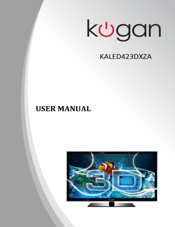 Kogan KALED423DXZA User manual | Manualzz