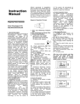 Fingertip Pulse Oximeter 300D Instruction Manual