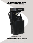 MICROH NEO SCAN 30TS User Manual