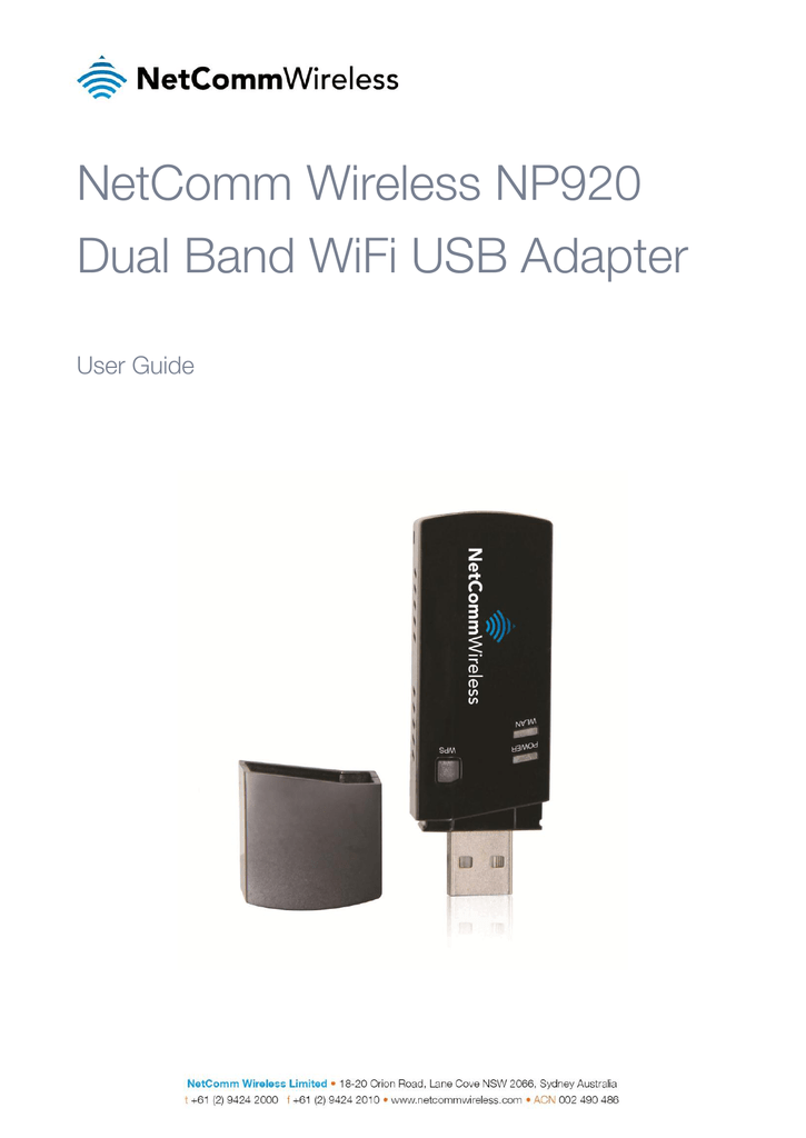 Netcomm Network & Wireless Cards Driver Download For Windows