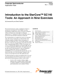 StarCore SC140 DSP core Application Note
