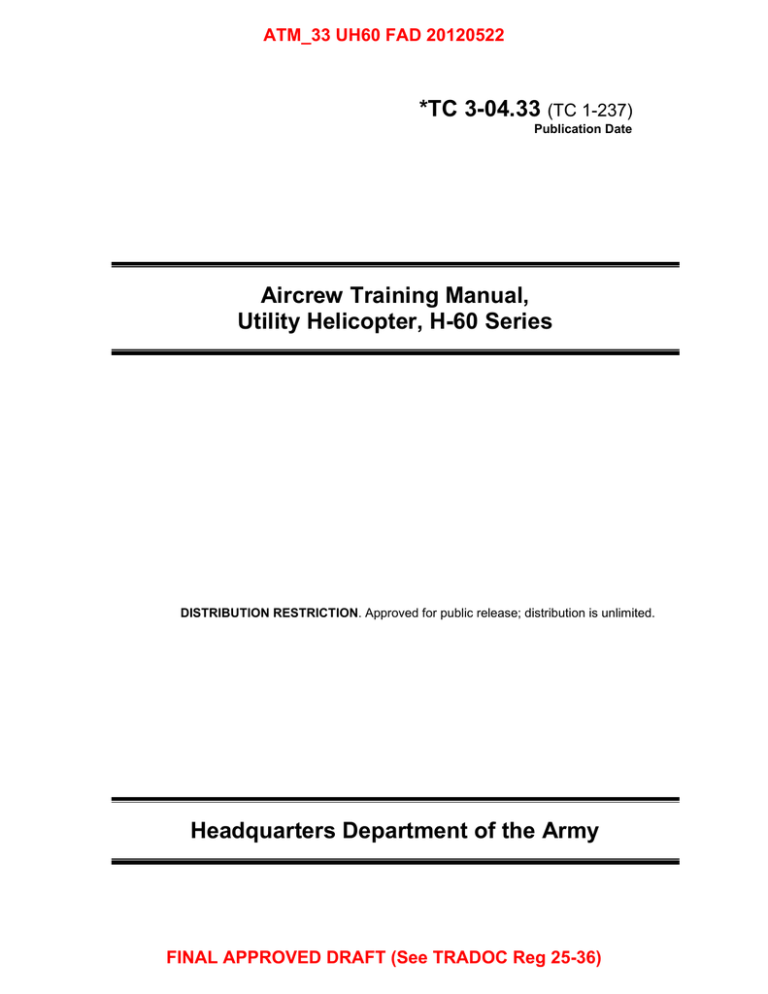 Tc 3 04 33 H 60 Atm Army Aviation Support Facility 1 Nyarng Manualzz