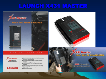 launch x431 master user manual
