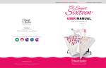 HQ Sweet Sixteen Sit-Down Longarm User Manual