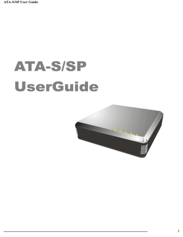 ATA-S/SP UserGuide | Manualzz