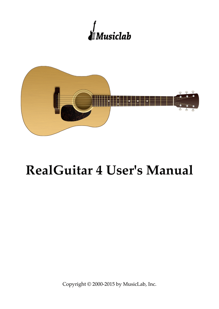 musiclab realguitar manual
