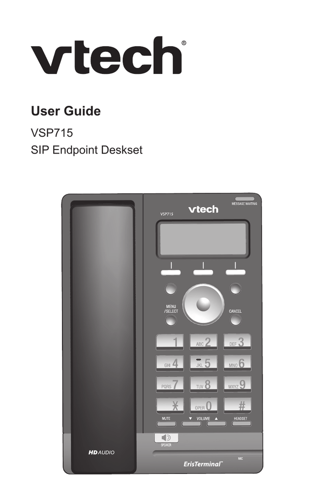 VTech User Guide | Manualzz