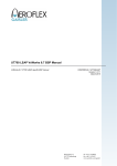 UT700 LEAP VxWorks 6.7 BSP Manual | Aeroflex Gaisler
