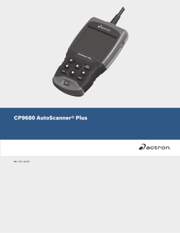 CP9680 AutoScanner® Plus | Manualzz