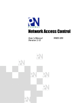 Network Access Control WMS-208 User's Manual