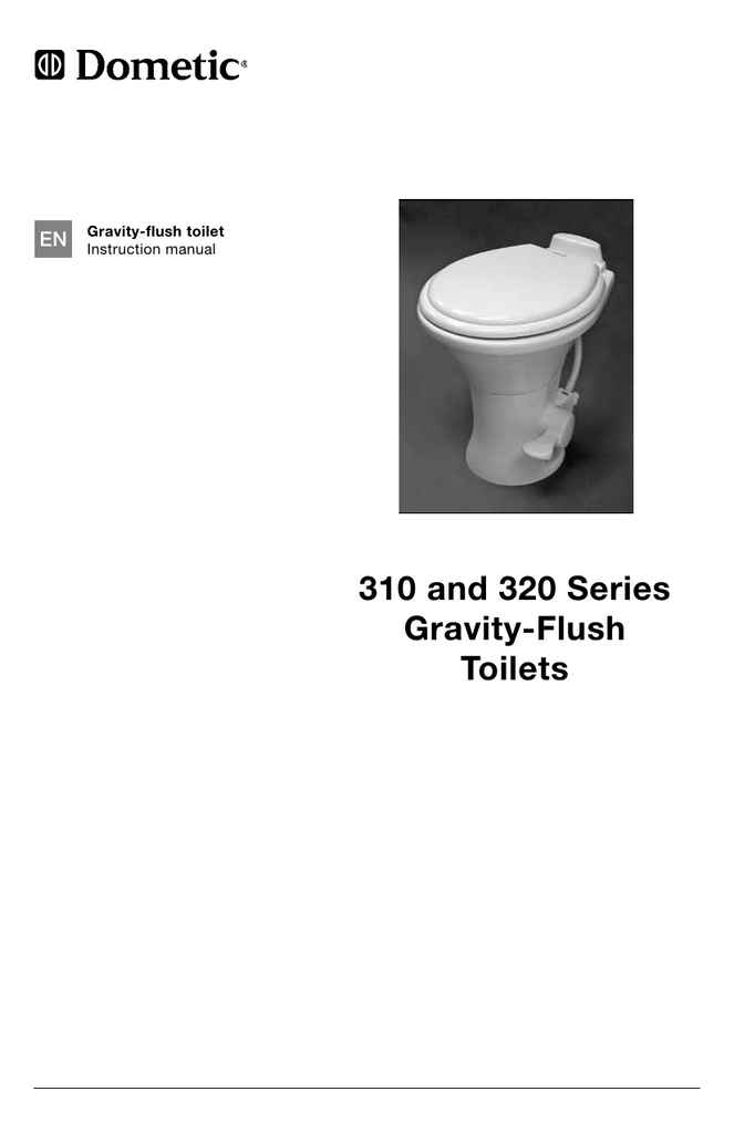 Dometic RV300-310-320 series toilet manual