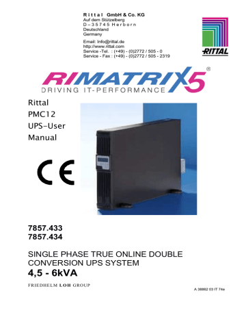 Rittal RIMATRIX5 PMC12 User manual | Manualzz