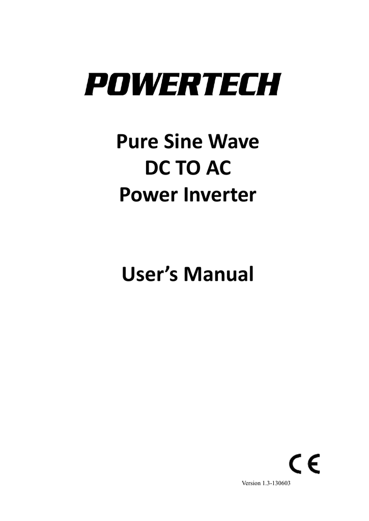 PowerTech MI5712 User manual | Manualzz