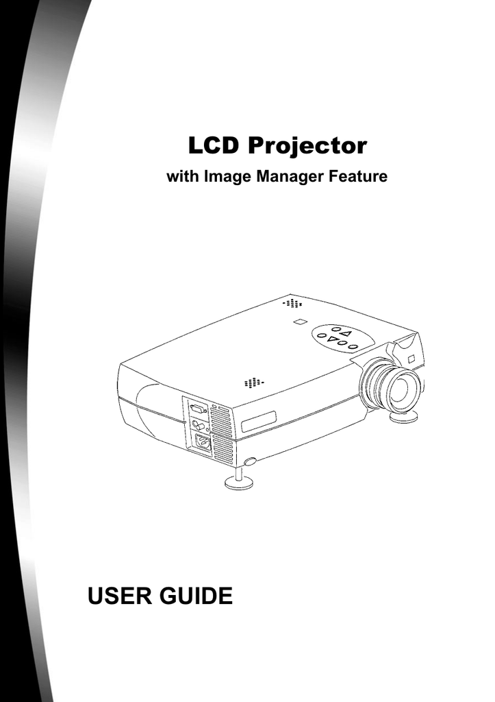 LCD Projector USER GUIDE Manualzz
