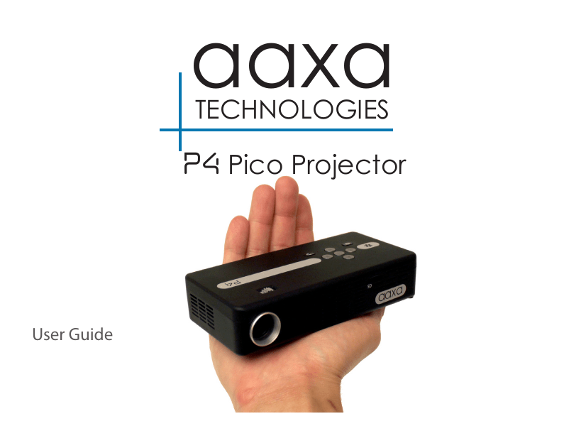 aaxa st200 short-throw led hd pico projector