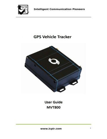 GPS Vehicle Tracker | Manualzz