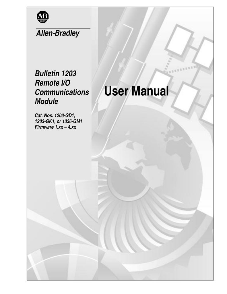 User Manual - Rockwell Automation | Manualzz