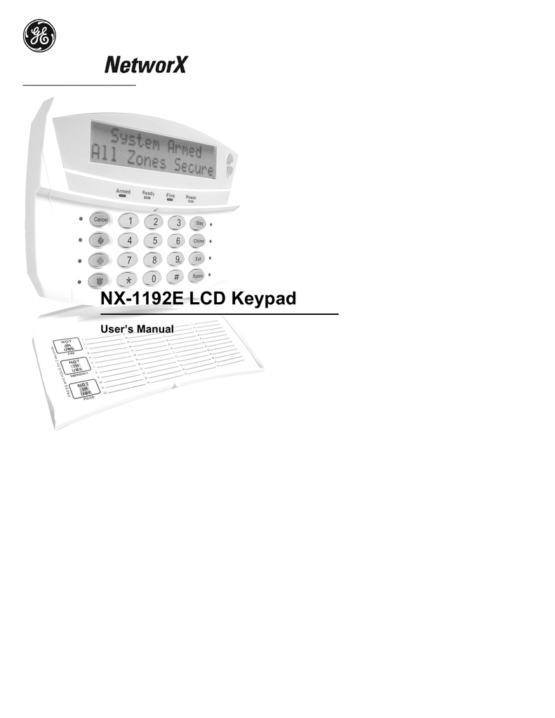 Caddx Ranger 7600 Manual