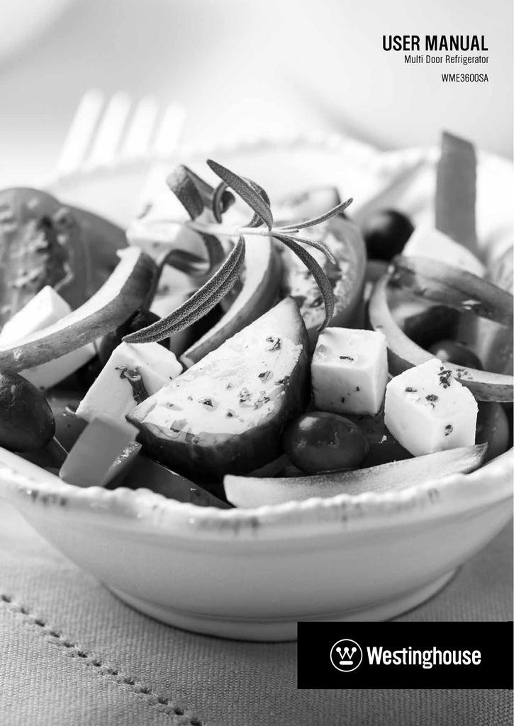 Westinghouse WME3600SA 360L 3 Door Fridge Manual Manualzz