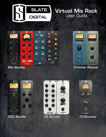 slate digital vmr virtual mix rack plug-in bundle