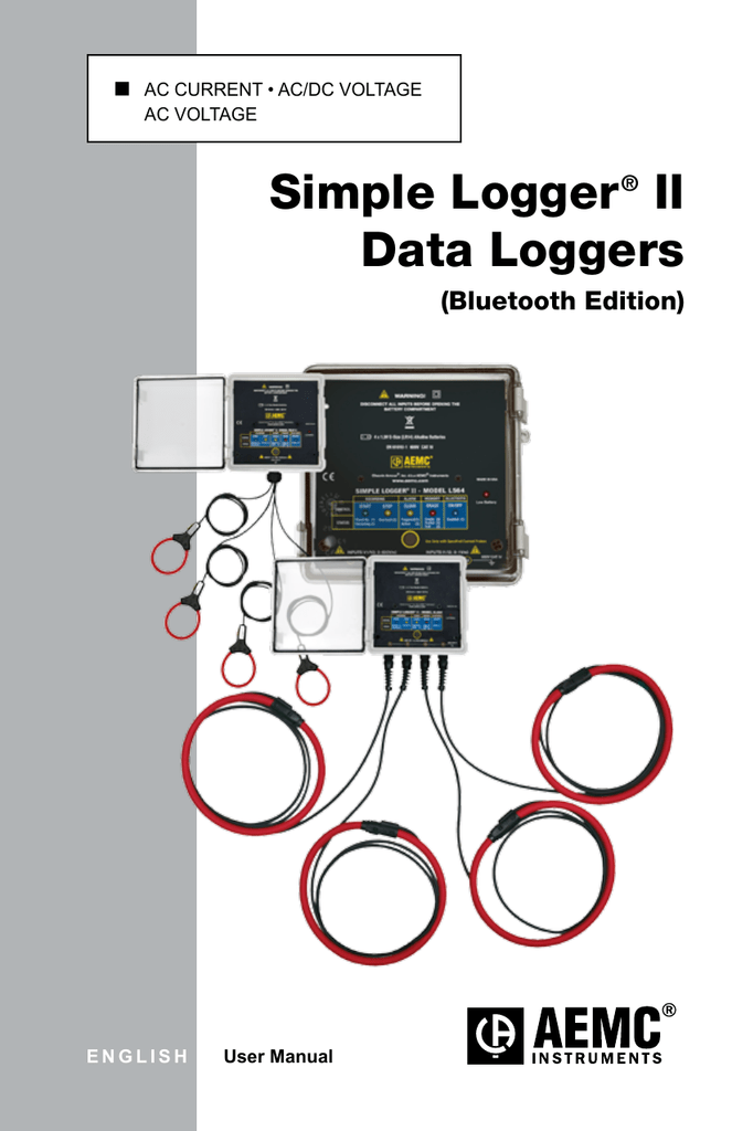Simple Logger® II Data Loggers Manualzz