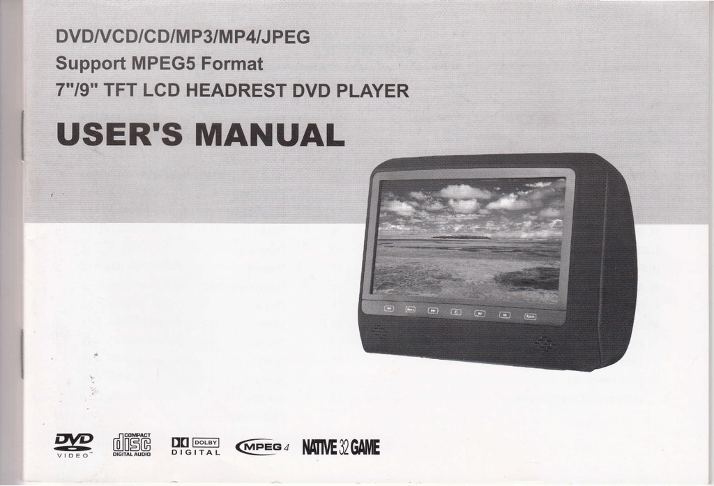 - USER`S MANUAL