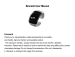 Bracelet BRACELET User Manual
