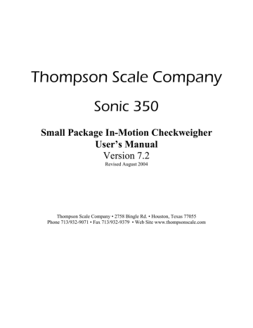 25 flat link plastic chain for TSC 350 Checkweigher - Thompson Scale  Company - Checkweighers