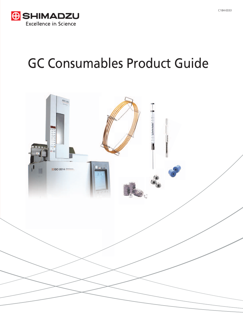 GC Consumables Product Guide Manualzz