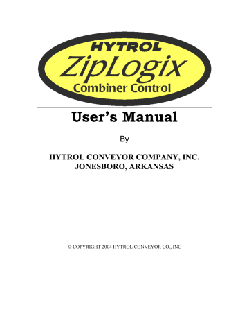 Hytrol Conveyor Parts Manual