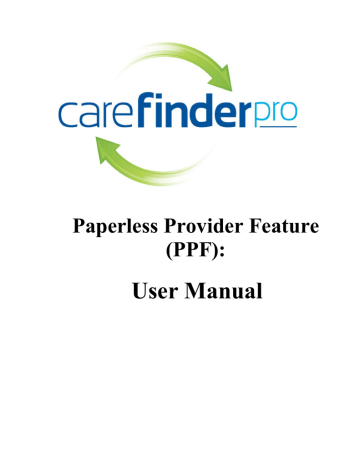 User Manual - Care Finder Pro | Manualzz
