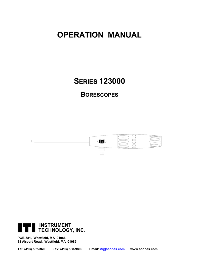 Model 123000 Instrument Technology Inc Manualzz