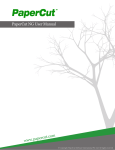 PaperCut NG 13.5 User Manual | AI Chat &amp; PDF Access