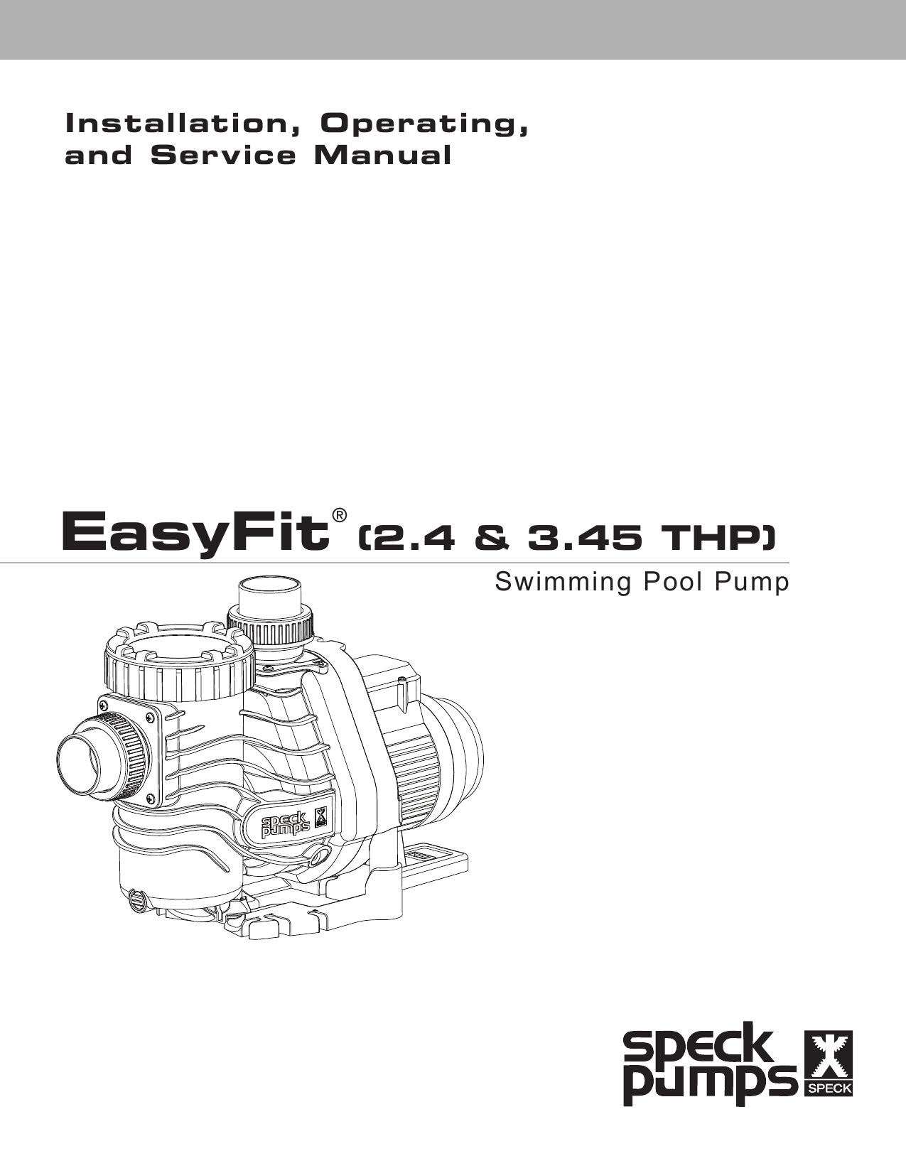 Vacuum Pump Vhc 300 350 400 Speck Pumps