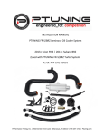 PTUNING FR-S/BRZ Laminova Oil Cooler System Installation Manual