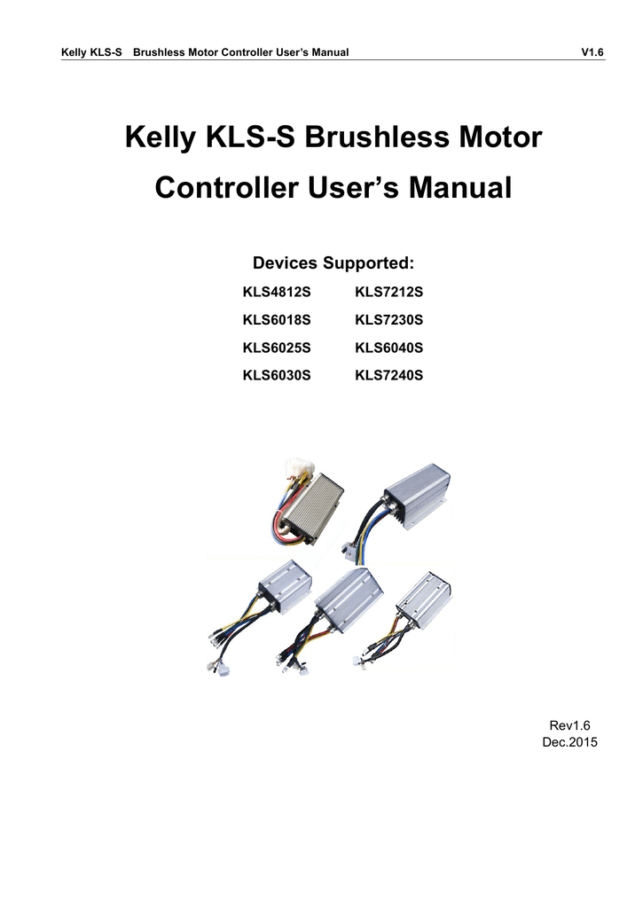 Kelly KLSS User Manual V1.6 Manualzz