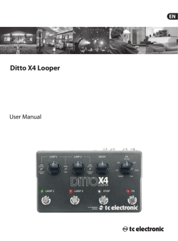 ditto x4 reverb