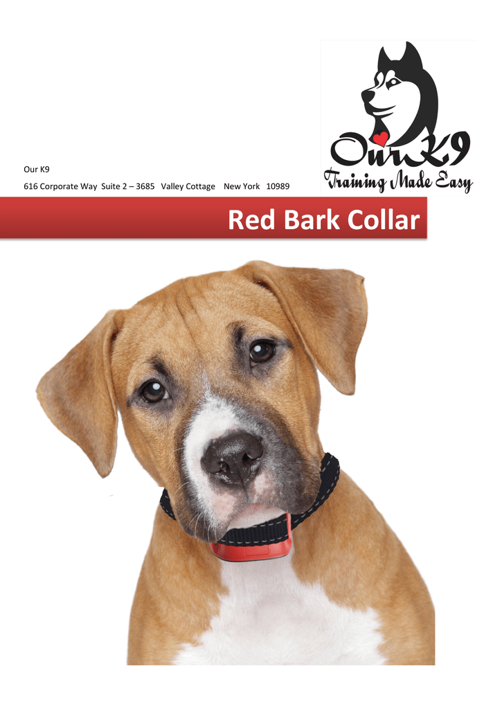 Our k9 hotsell bark collar