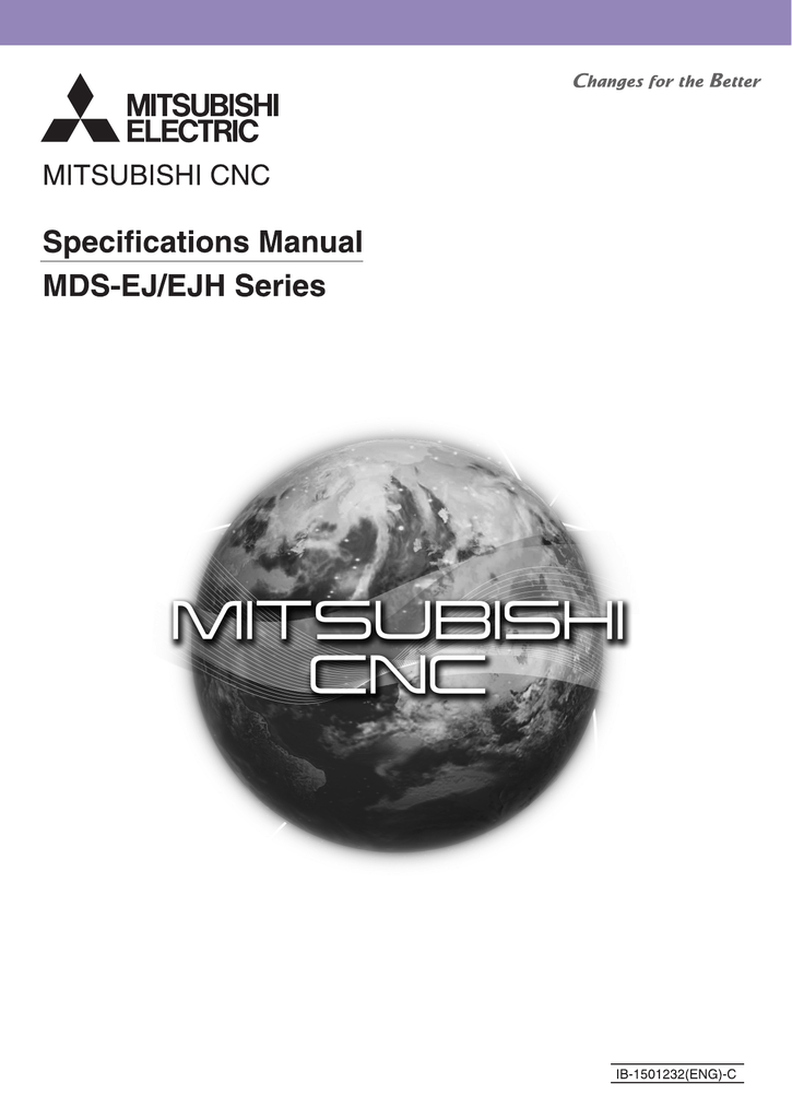 MDS-EJ/EJH Series Specifications Manual  Manualzz