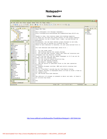 notepad++ command line