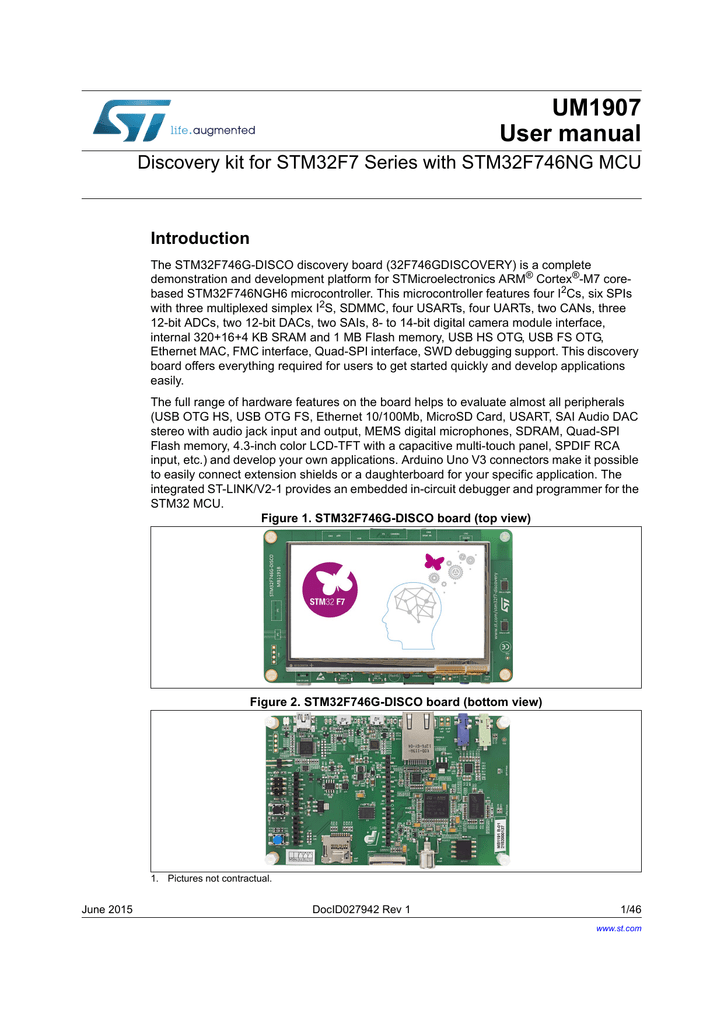 STM32F746 | Manualzz