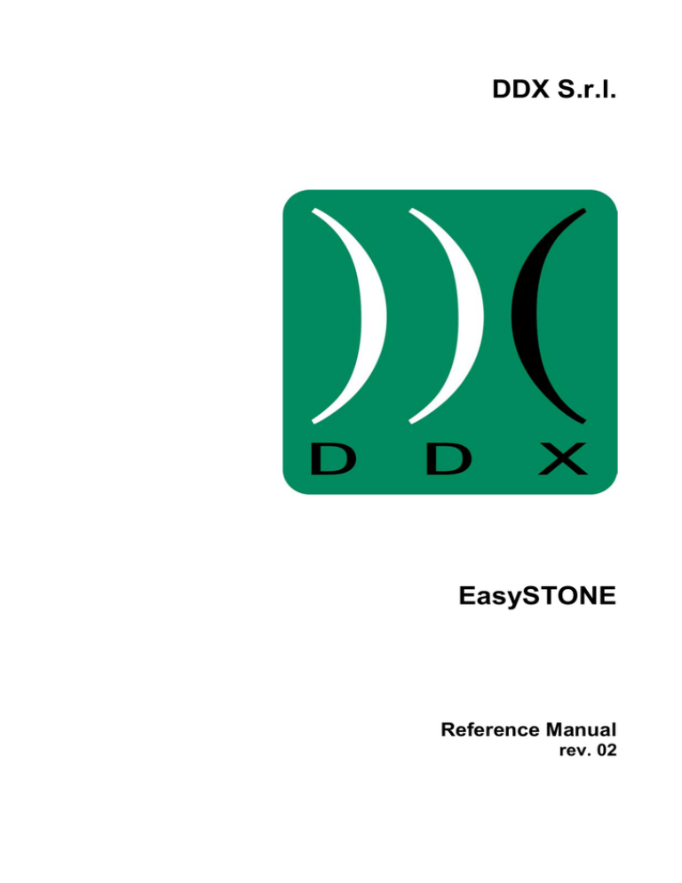 Ddx Easystone Software
