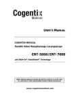 ENT 5000, ENT 7000 User's Manual