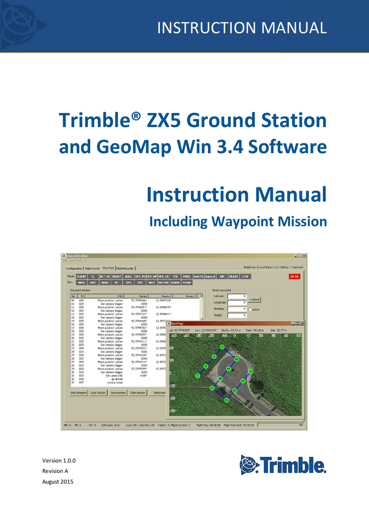 Trimble ZX5 User Guide Manualzz