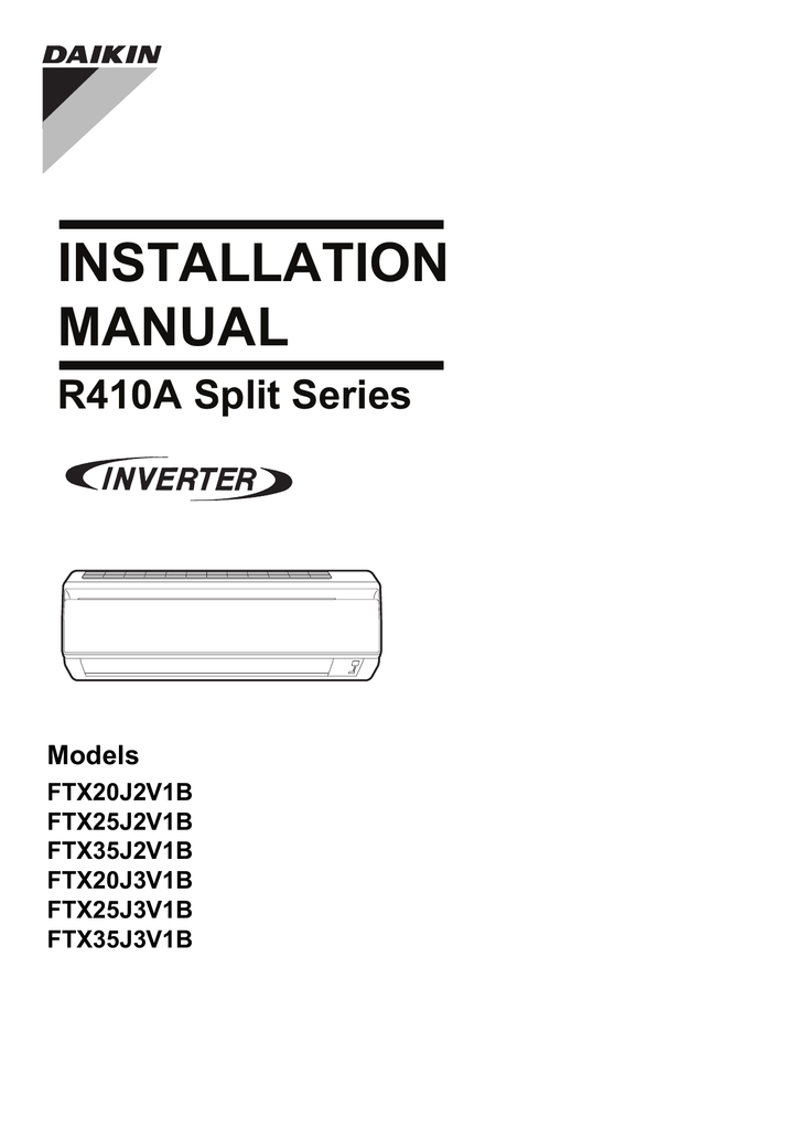 INSTALLATION MANUAL Manualzz