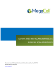 Bifacial Solar Modules BiSoN MBF-GG60, BiSoN MBA-GG60 Installation Manual