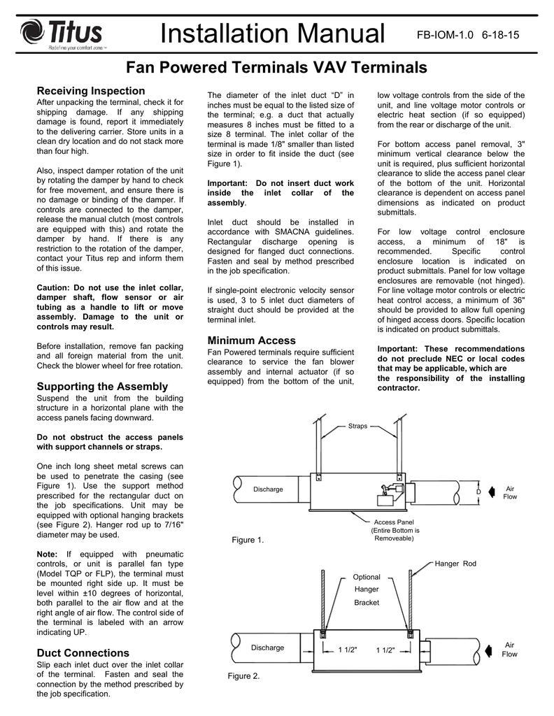 Titus Vav Wiring Diagram - Wiring Diagram