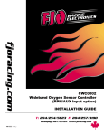FJO Racing CWC0002 Oxygen Sensor Manual: AI Chat
