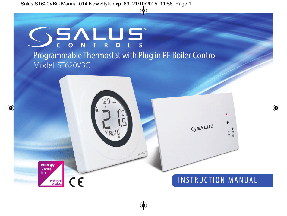 Salus Programmable Room Thermostat Wiring Diagram