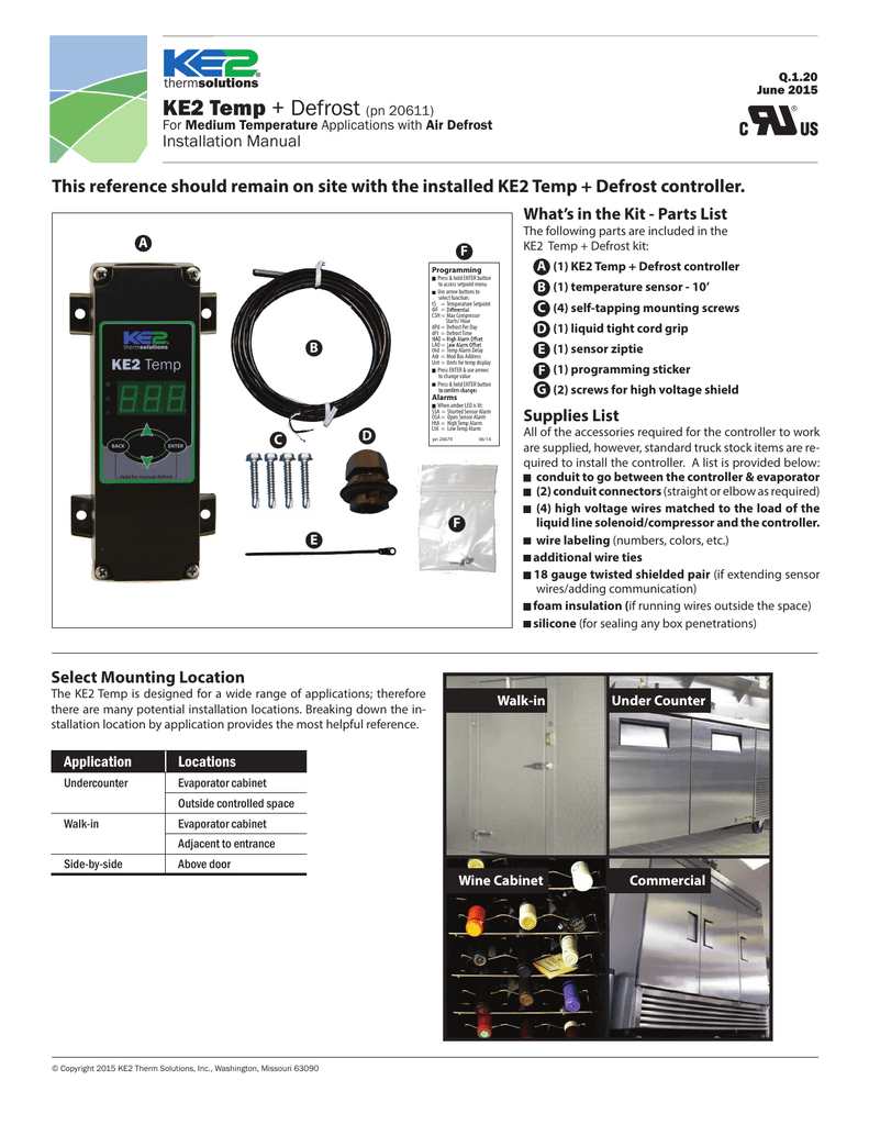 - KE2 Therm Solutions Inc | Manualzz